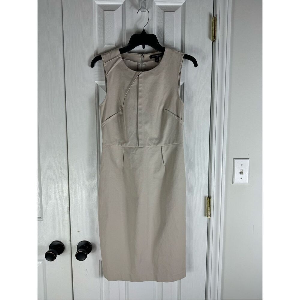 NWT Banana Republic Womens Tan Dress Size 4